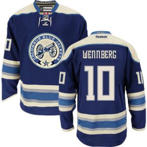 Herren Columbus Blue Jackets Eishockey Trikot Alexander Wennberg #10 Reebok 3rd